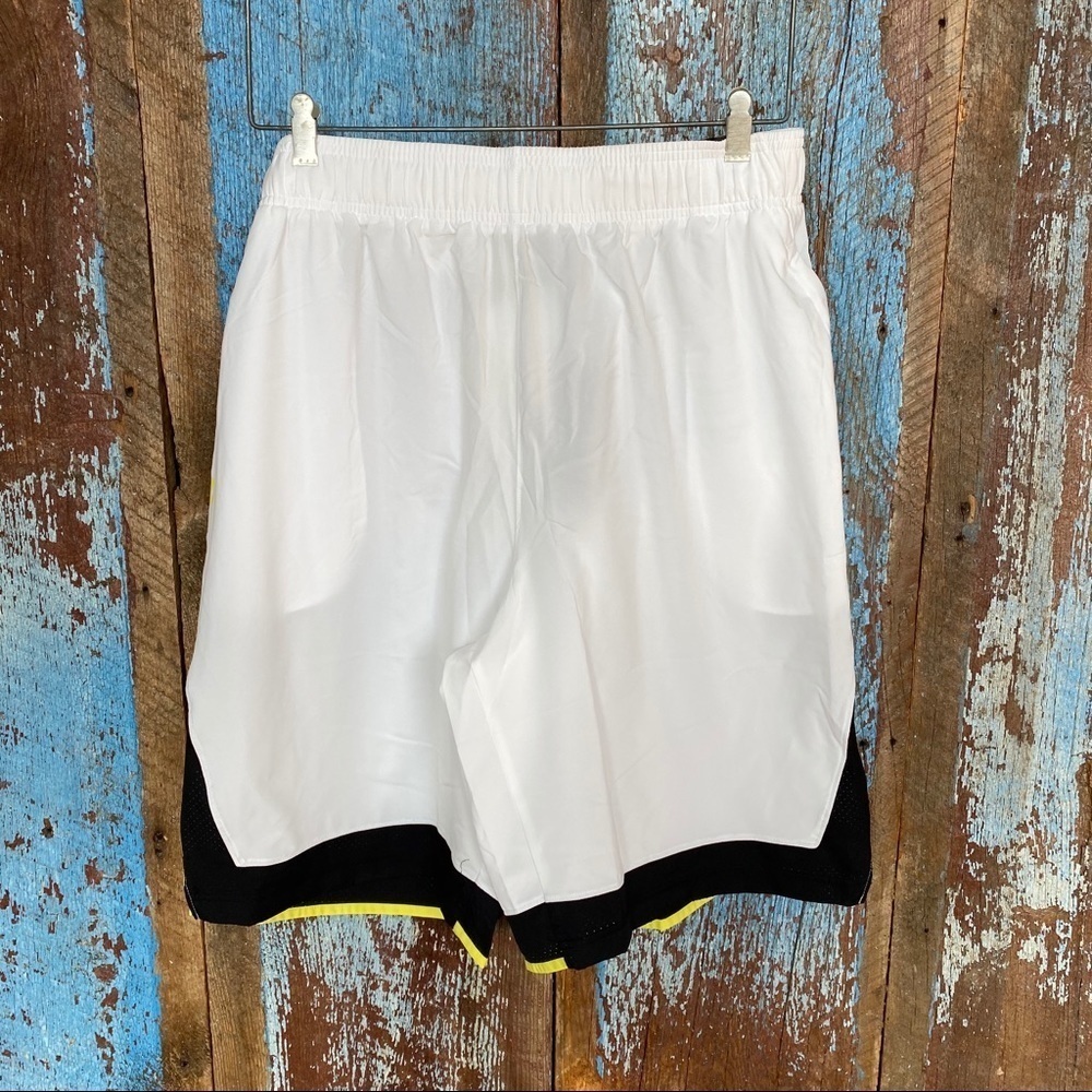 Under Armour 11 Inch White Shorts